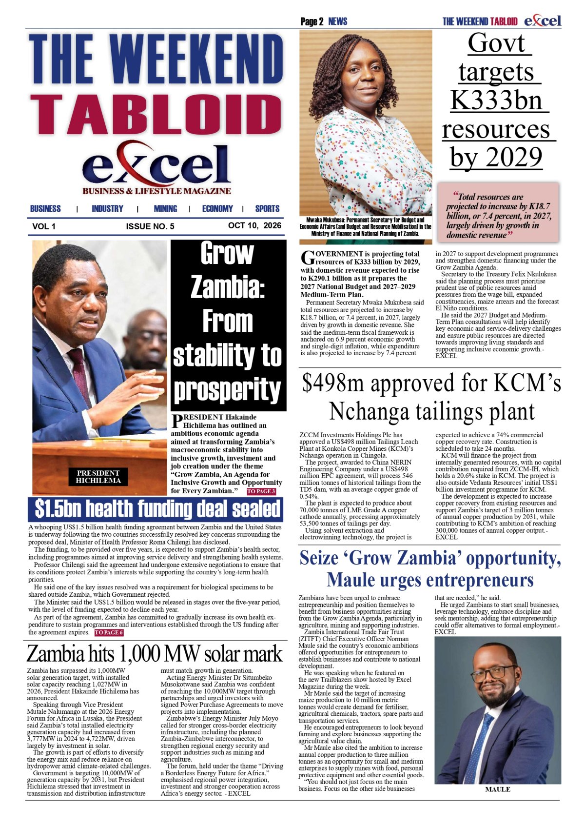 Weekly Tabloid Issue 05